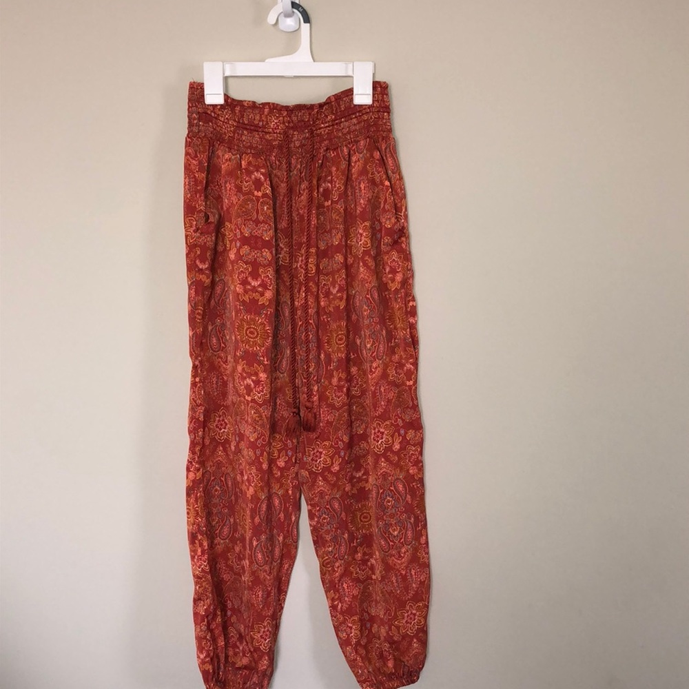 aerie patterned pants size:M